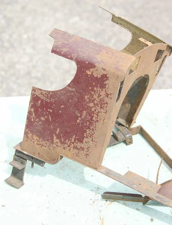 3 1/2 inch gauge dismantled 4-4-0