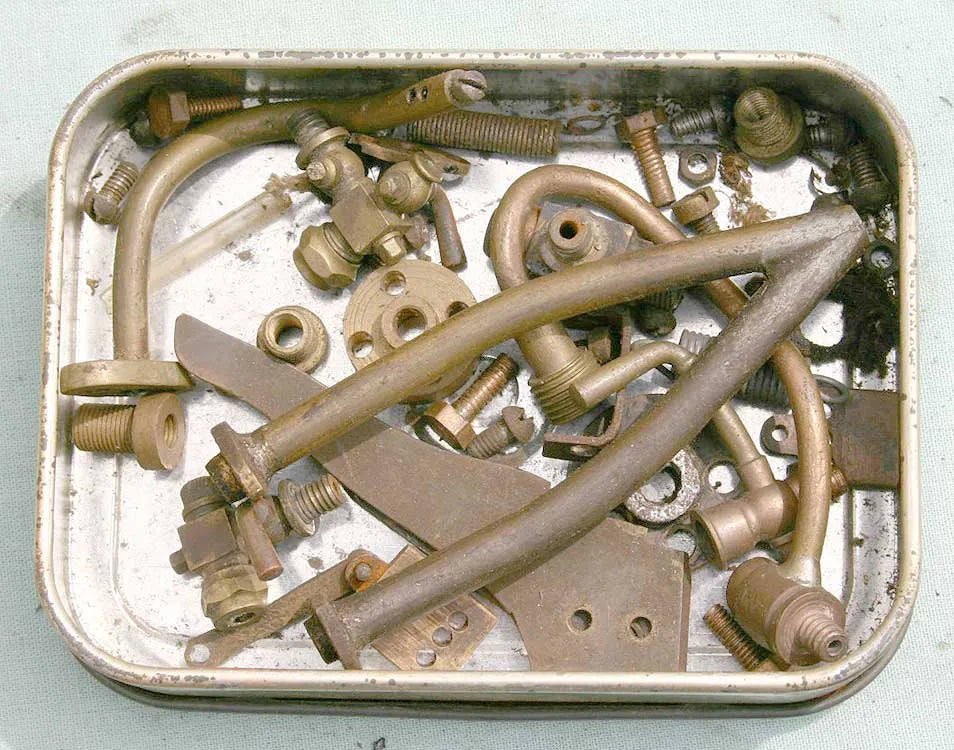 3 1/2 inch gauge dismantled 4-4-0