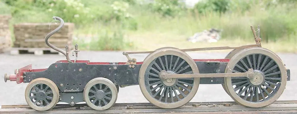 3 1/2 inch gauge dismantled 4-4-0
