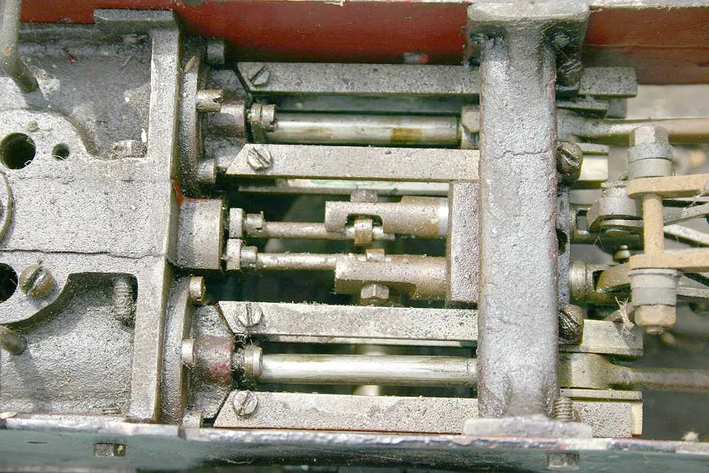 3 1/2 inch gauge dismantled 4-4-0