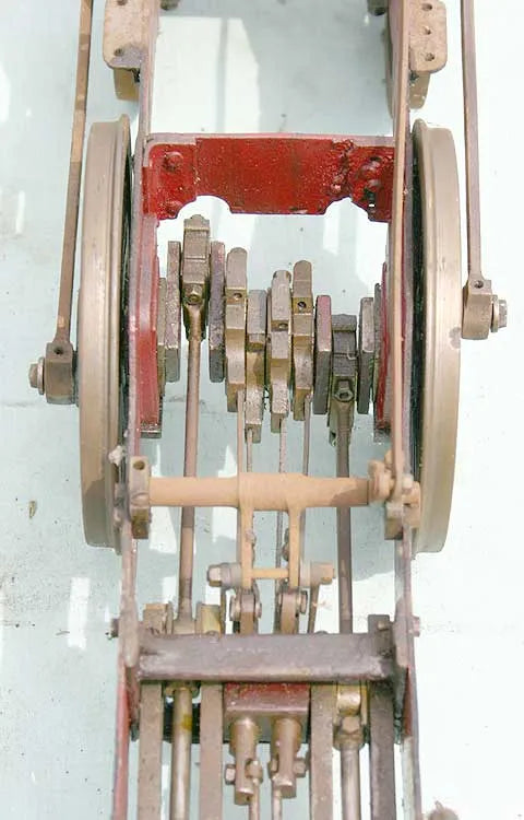 3 1/2 inch gauge dismantled 4-4-0