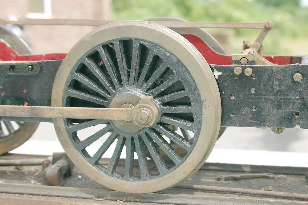 3 1/2 inch gauge dismantled 4-4-0