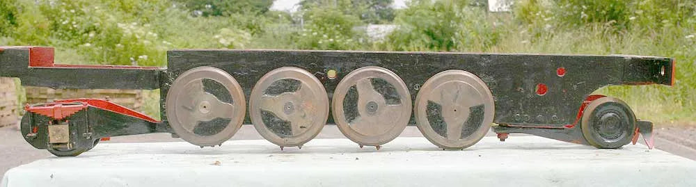 3 1/2 inch gauge "Zoe" 2-8-2 frames and wheels
