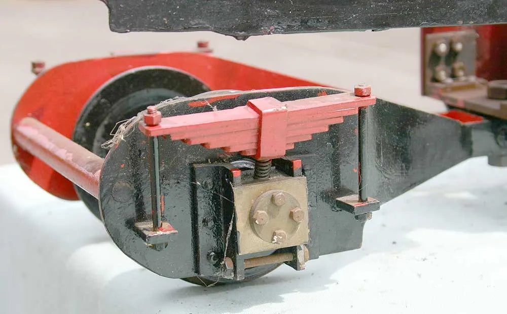 3 1/2 inch gauge "Zoe" 2-8-2 frames and wheels