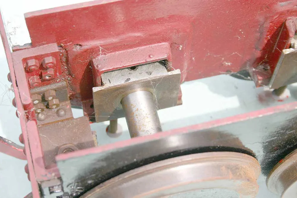 3 1/2 inch gauge "Zoe" 2-8-2 frames and wheels