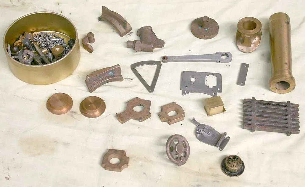 Part-built 1 inch scale Minnie traction engine
