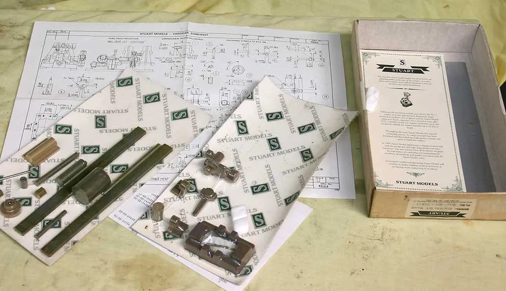 Set Stuart 10V feed pump castings