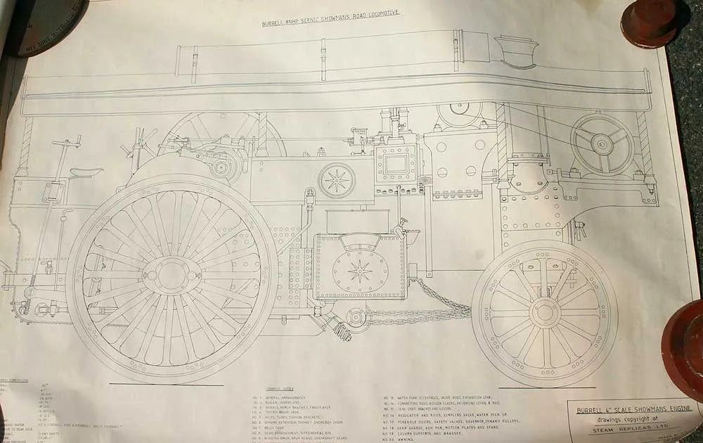 4 inch Burrell DCC traction engine