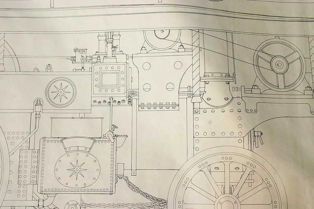 4 inch Burrell DCC traction engine