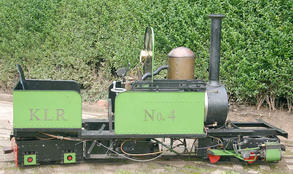 7 1/4 inch gauge Tinkerbell single Fairlie