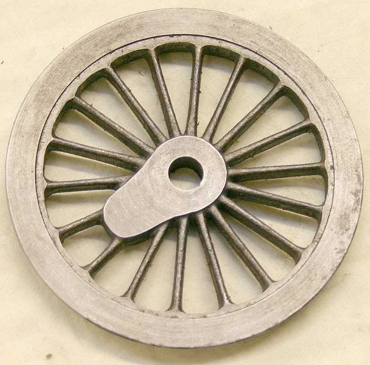 6 machined driving wheels