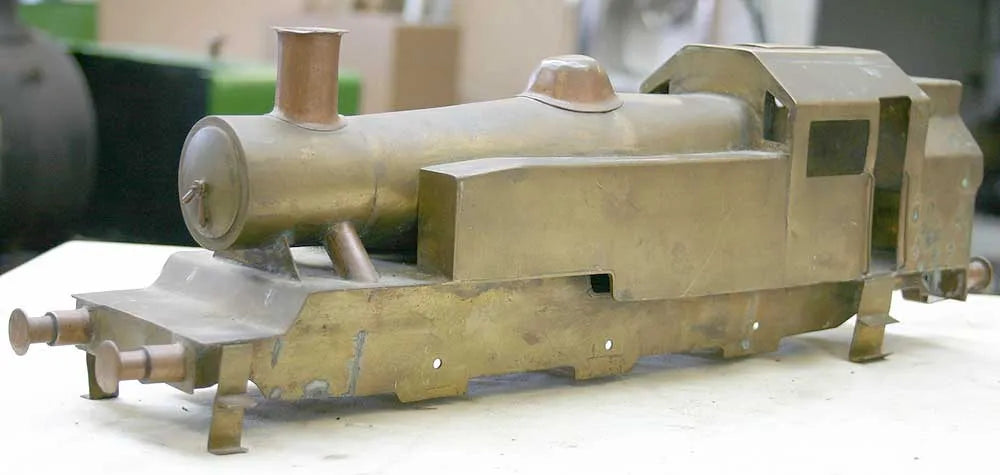 Brass locomotive body