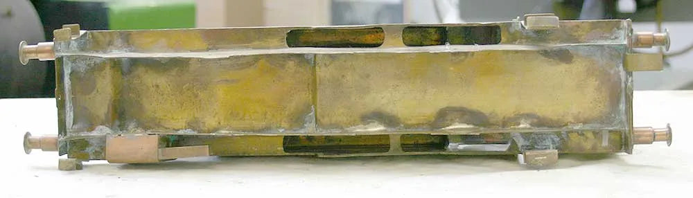 Brass locomotive body