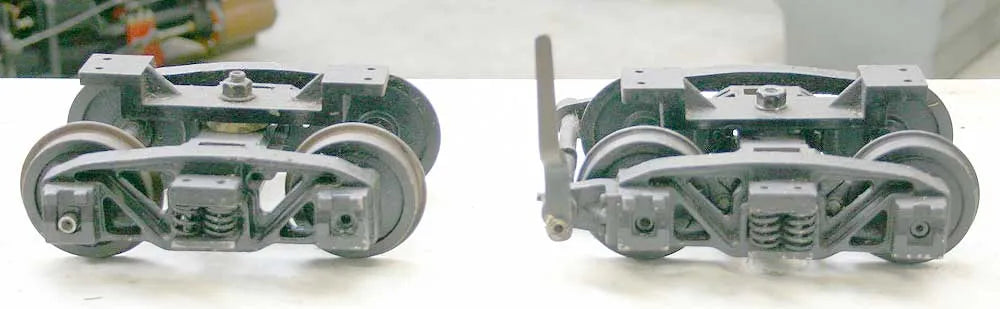 Pair 3 1/2 inch gauge bogies