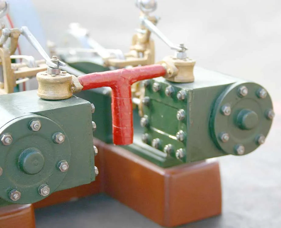 Wooden Double Tangye engine