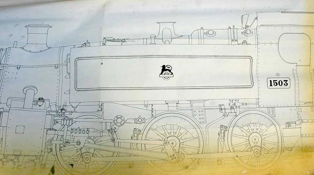 Part-built 7 1/4 inch gauge 15xx