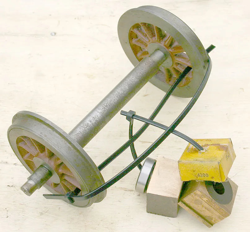 5 inch gauge part-built Britannia with complete tender
