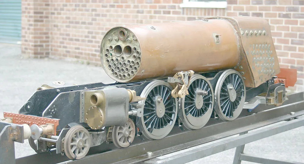 5 inch gauge part-built Britannia with complete tender