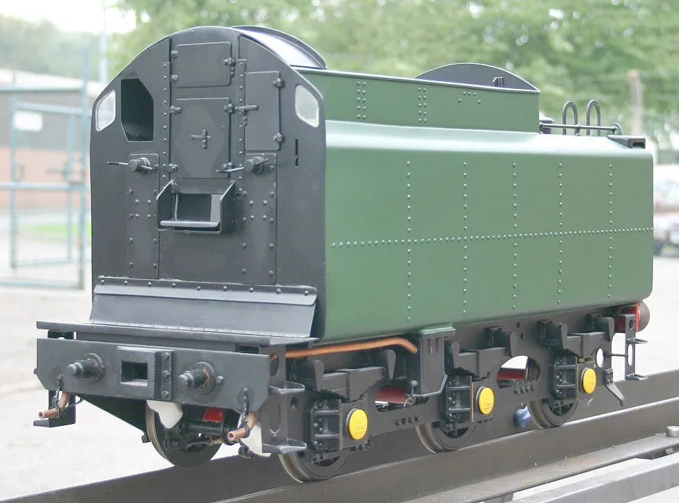 5 inch gauge part-built Britannia with complete tender