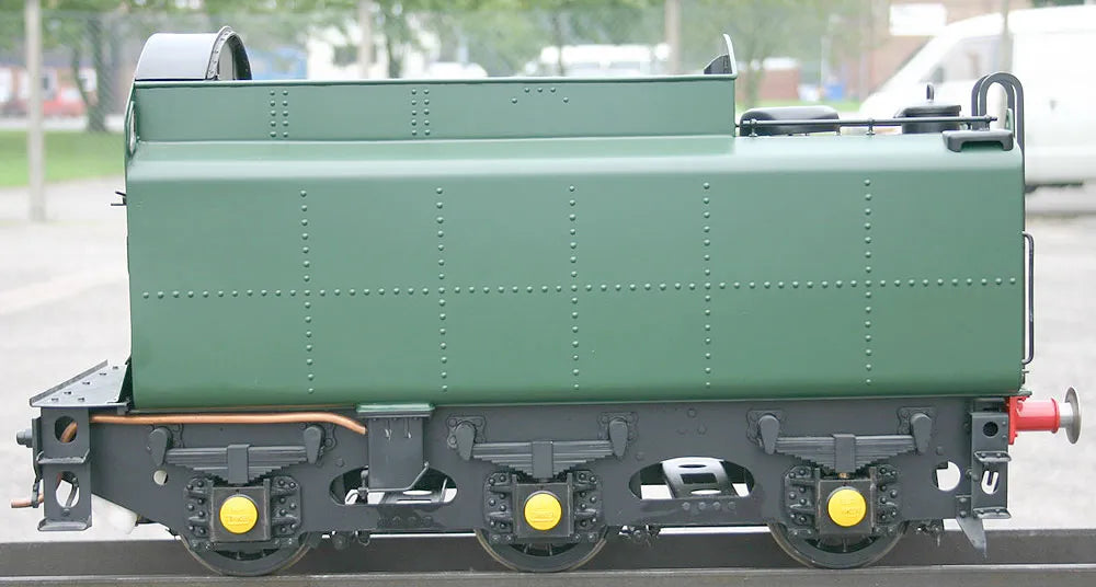 5 inch gauge part-built Britannia with complete tender