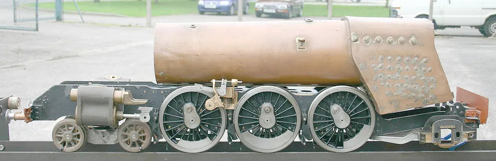 5 inch gauge part-built Britannia with complete tender
