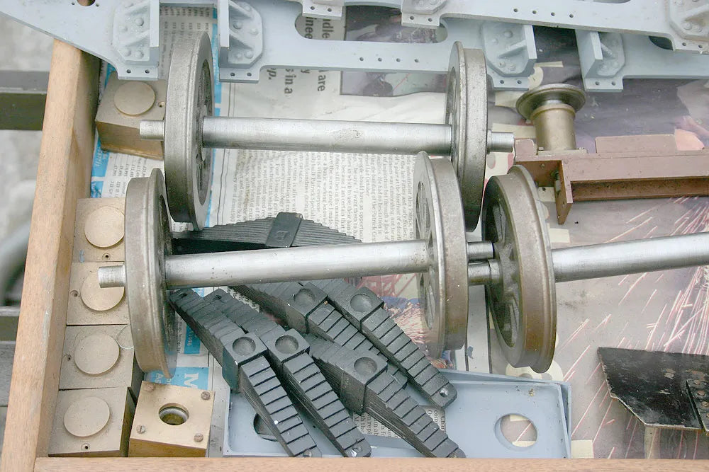 5 inch gauge part-built Britannia