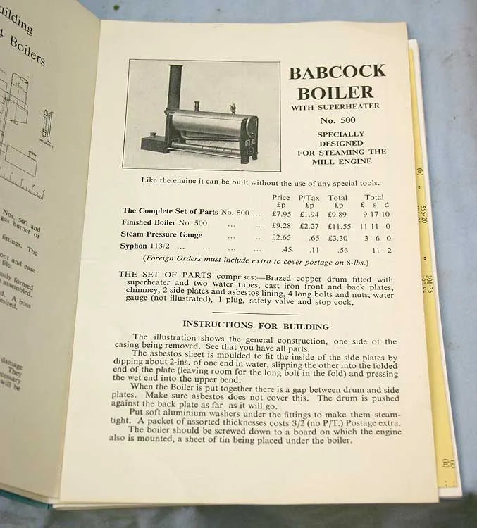 Stuart 500 plant with S50 and dynamo