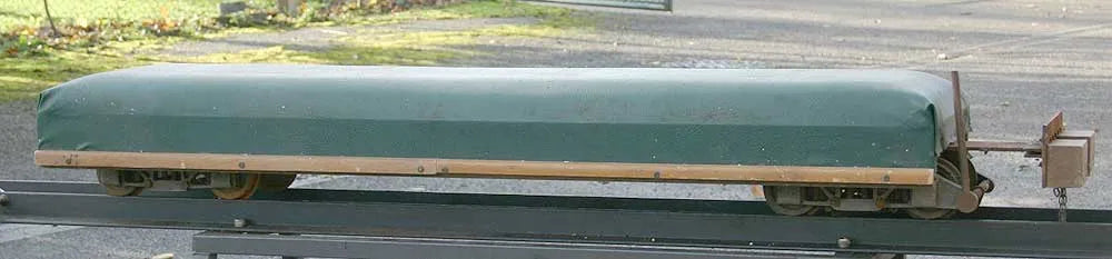 5 inch gauge braked driving trolley