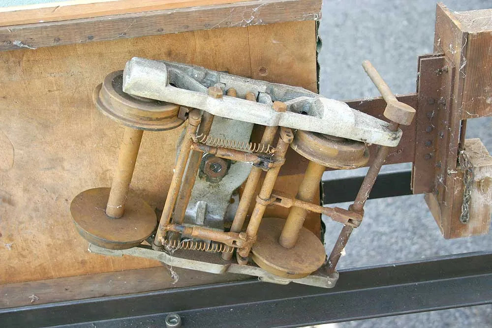 5 inch gauge braked driving trolley