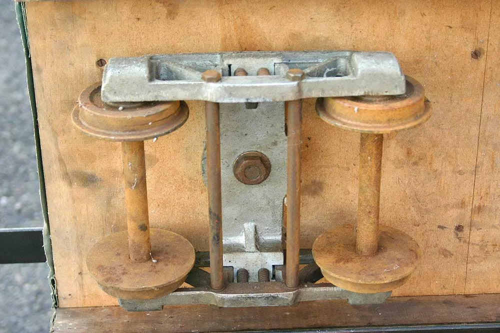 5 inch gauge braked driving trolley