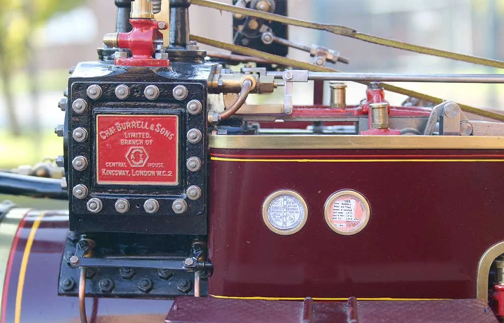 2 inch scale Burrell Gold Medal tractor