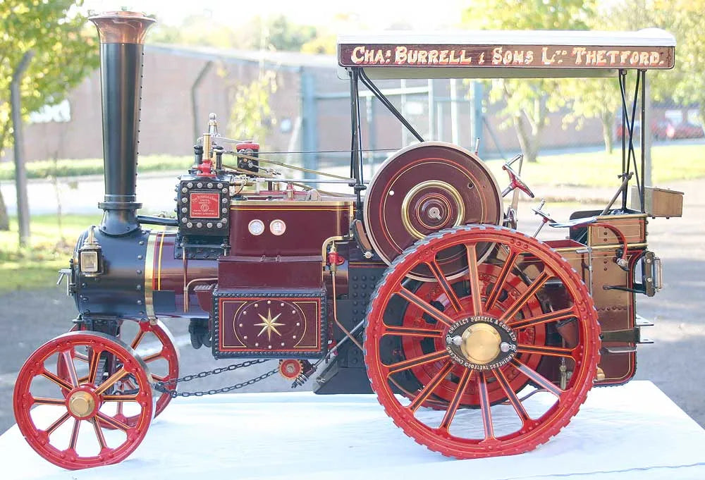 2 inch scale Burrell Gold Medal tractor