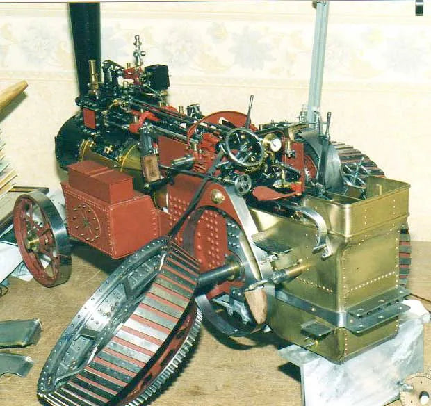 2 inch scale Burrell Gold Medal tractor