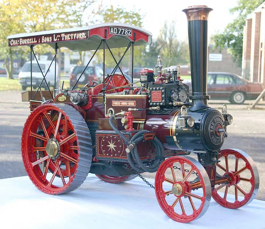 2 inch scale Burrell Gold Medal tractor