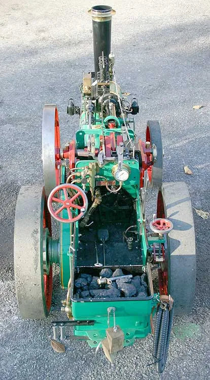4 inch scale freelance traction engine