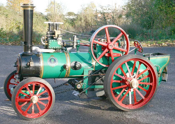 4 inch scale freelance traction engine - Station Road Steam