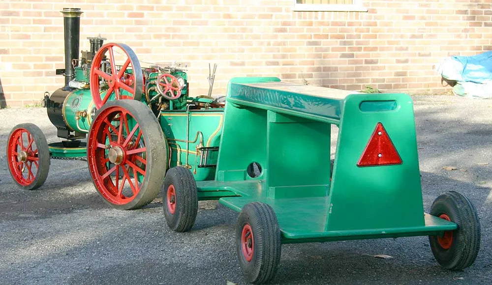 4 inch scale freelance traction engine