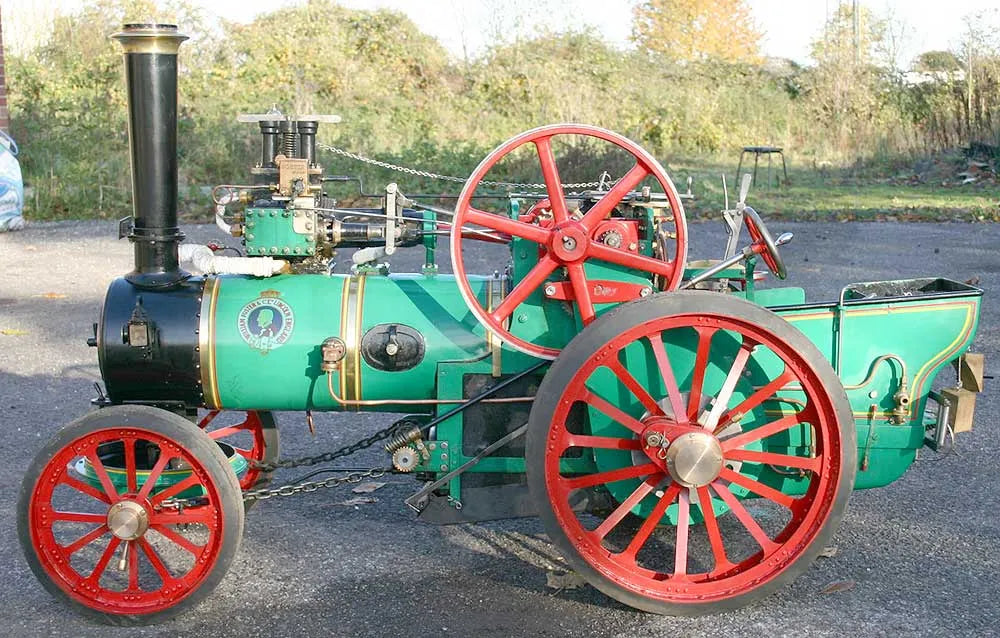 4 inch scale freelance traction engine