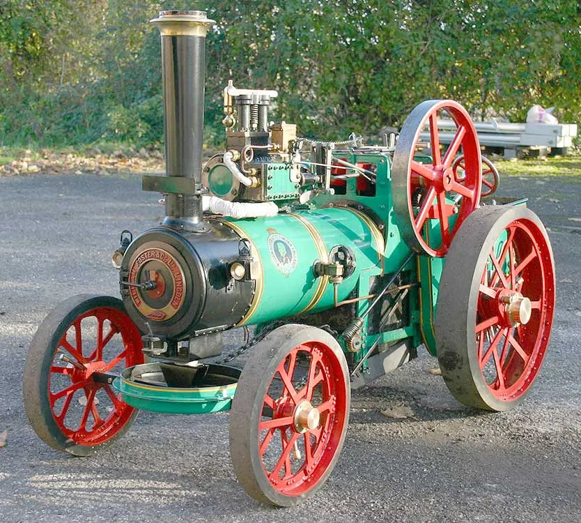 4 inch scale freelance traction engine