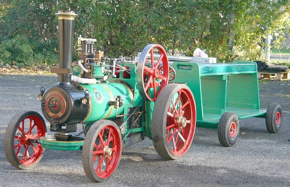 4 inch scale freelance traction engine