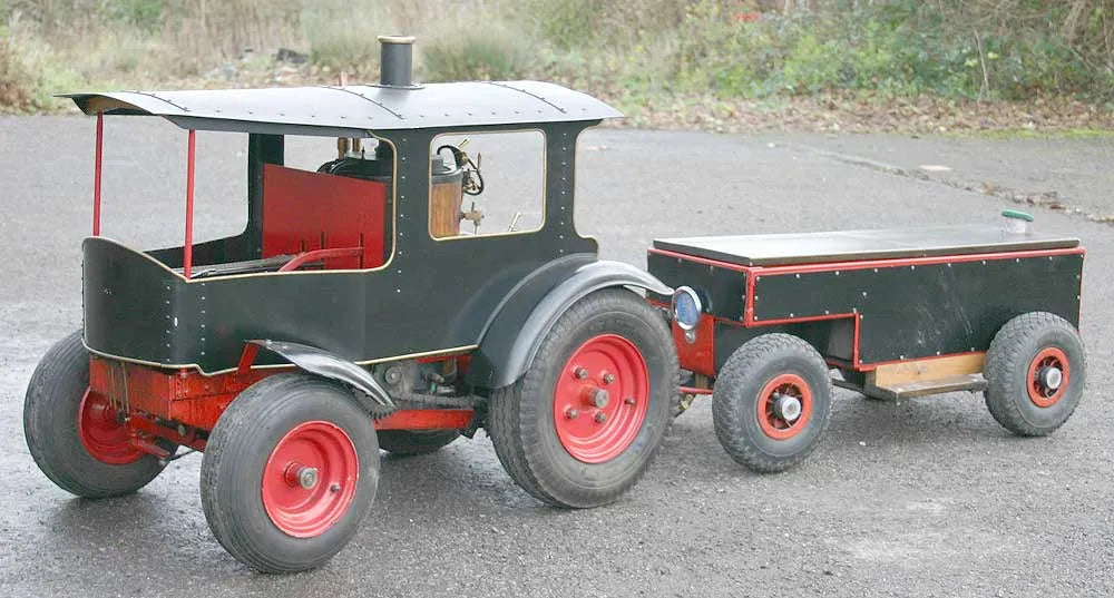 3 inch scale "Caradoc" steam tractor