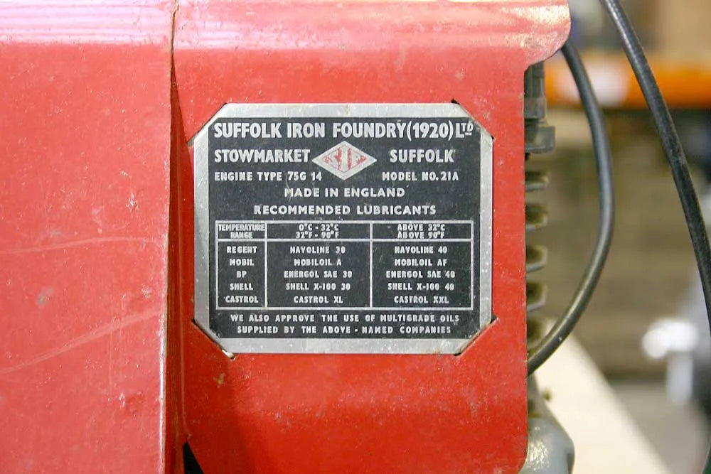 Suffolk Foundry engine