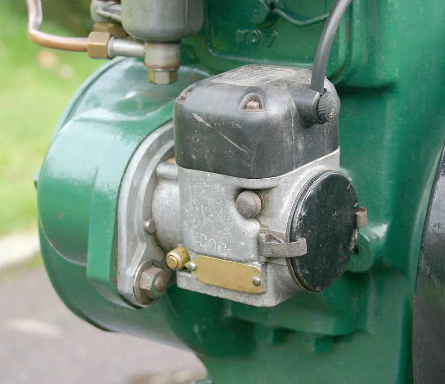 Wolseley 1 1/2 hp hopper cooled engine with Stuart pump