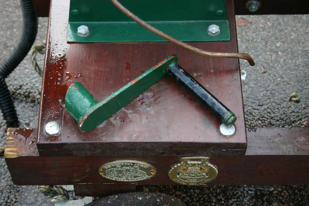 Wolseley 1 1/2 hp hopper cooled engine with Stuart pump