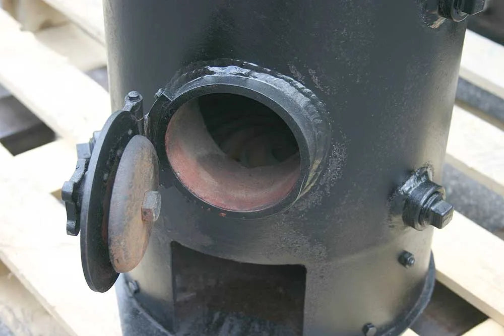 Vertical cross-tube coal-fired boiler
