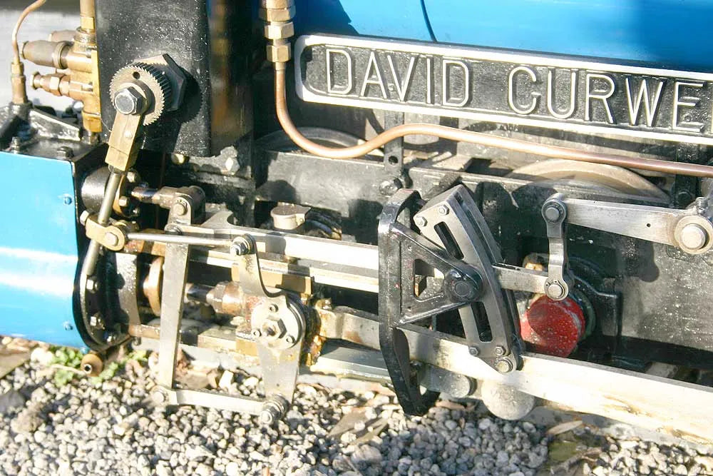 7 1/4 inch gauge 2-6-0 "David Curwen"