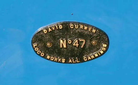 7 1/4 inch gauge 2-6-0 "David Curwen"