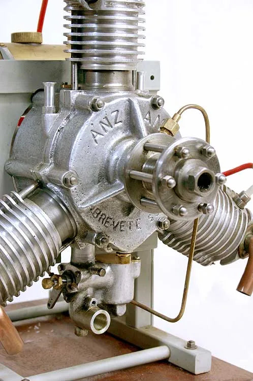 Anzani three cylinder engine