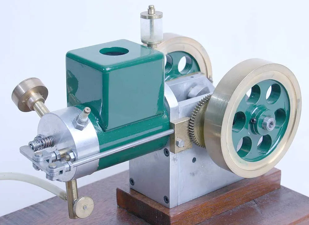 Open crank scratch built engine