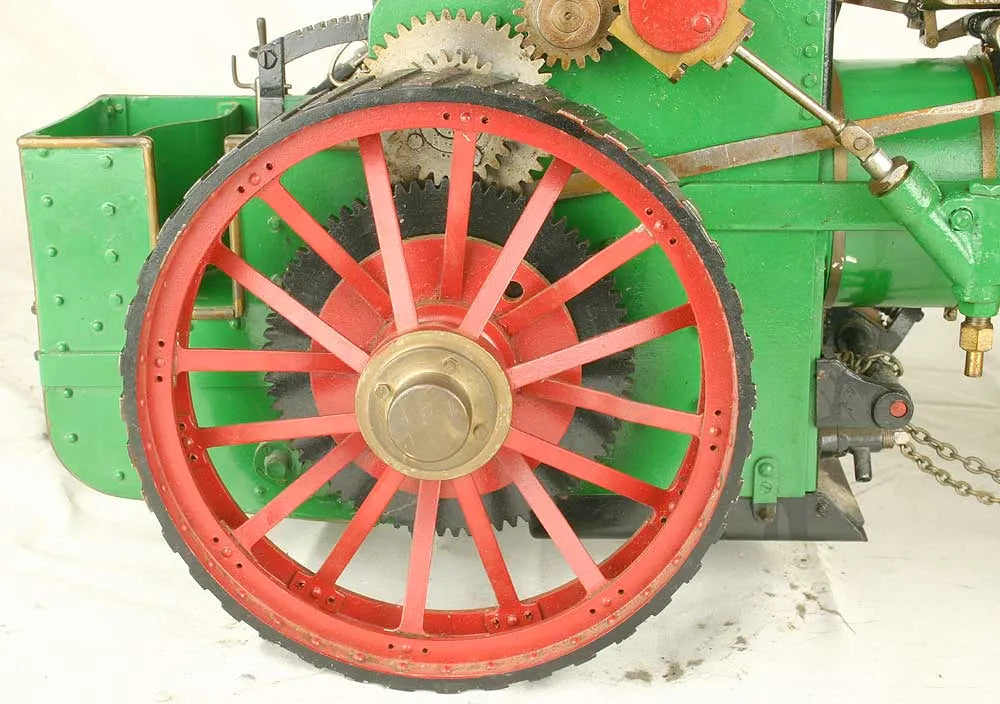 1 inch scale Davey Paxman traction engine